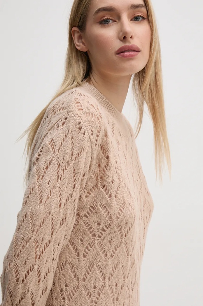 Рокля Pepe Jeans HAILEY DRESS PL953588 бежов