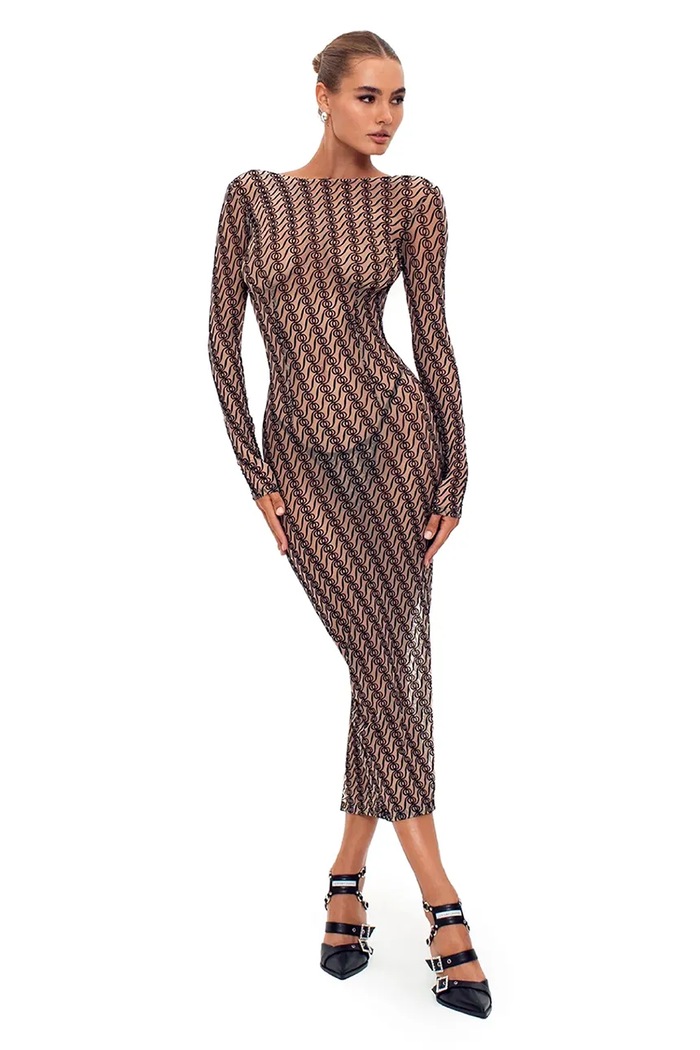 Ρούχα Φόρεμα GOD SAVE QUEENS ALIZEE DRESS GSQ.116.310 πολύχρωμο