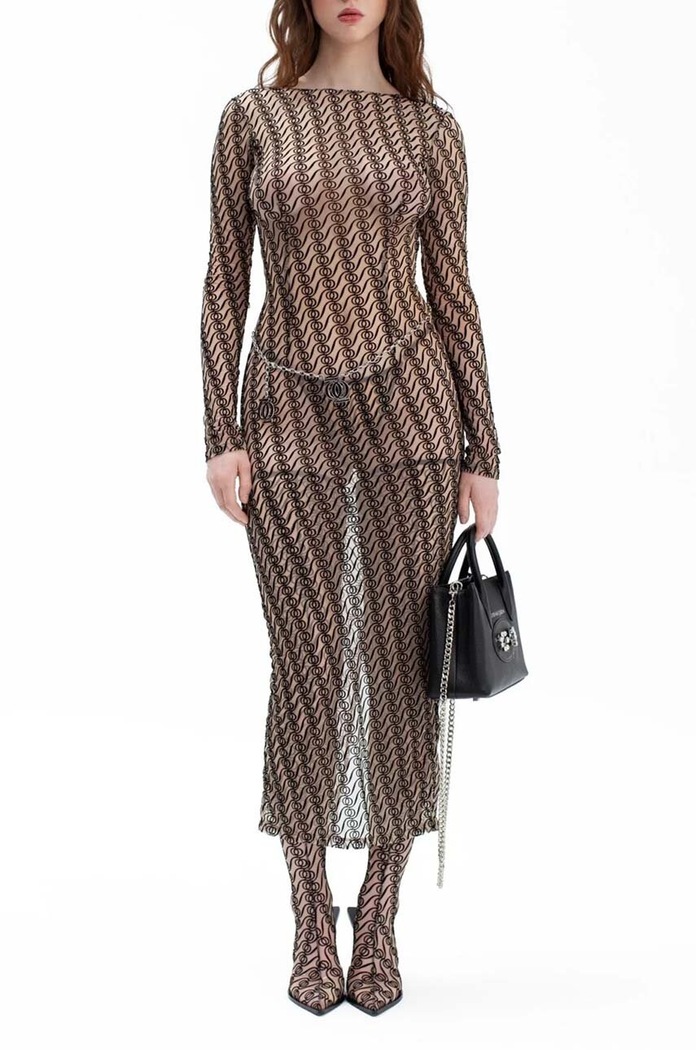 Φόρεμα GOD SAVE QUEENS ALIZEE DRESS πολύχρωμο GSQ.116.310