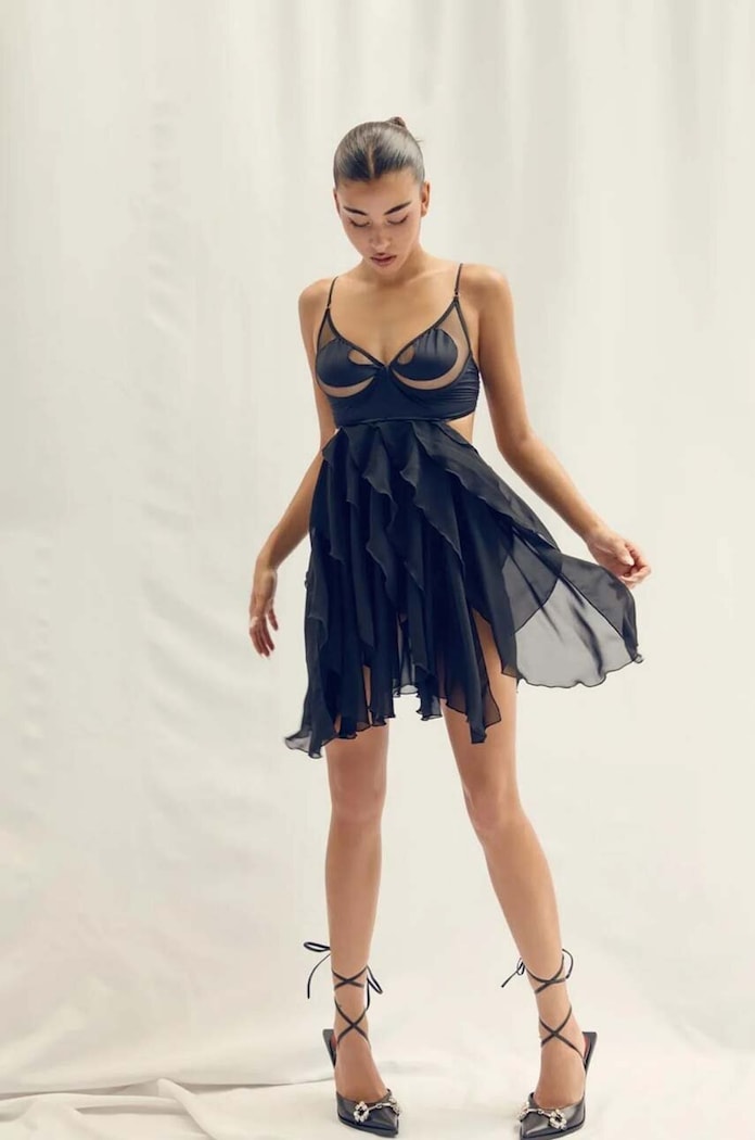 Šaty GOD SAVE QUEENS HEARTLESS DRESS GSQ.69.311