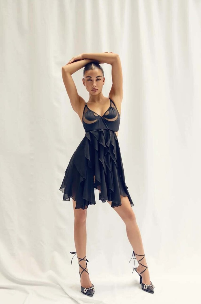 Šaty GOD SAVE QUEENS HEARTLESS DRESS GSQ.69.311