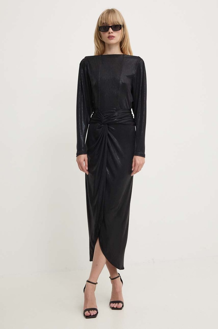 IRO rochie negru WP33OCEANNA