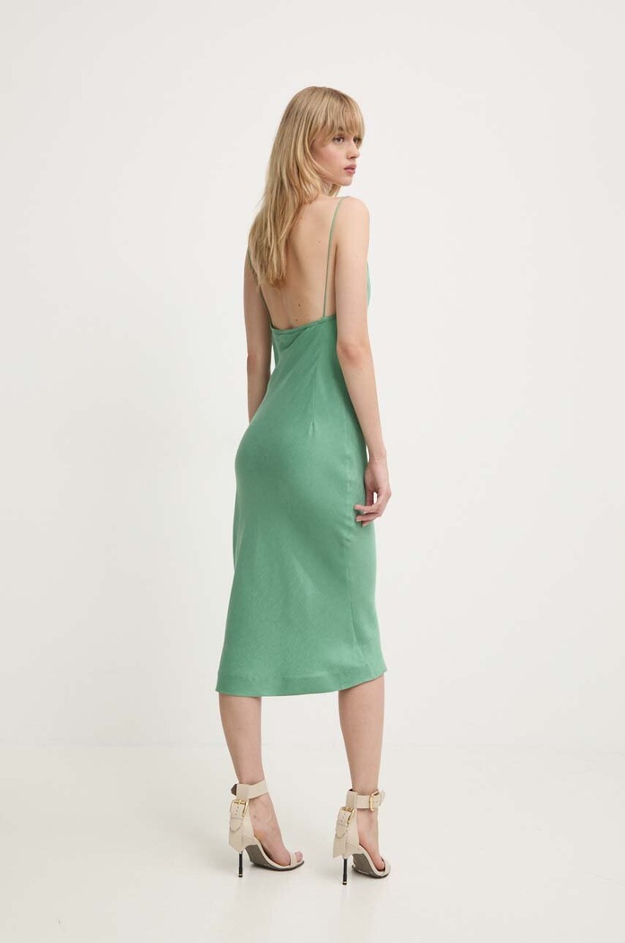 IRO Rochie WP33SORPHEA turcoaz AW24