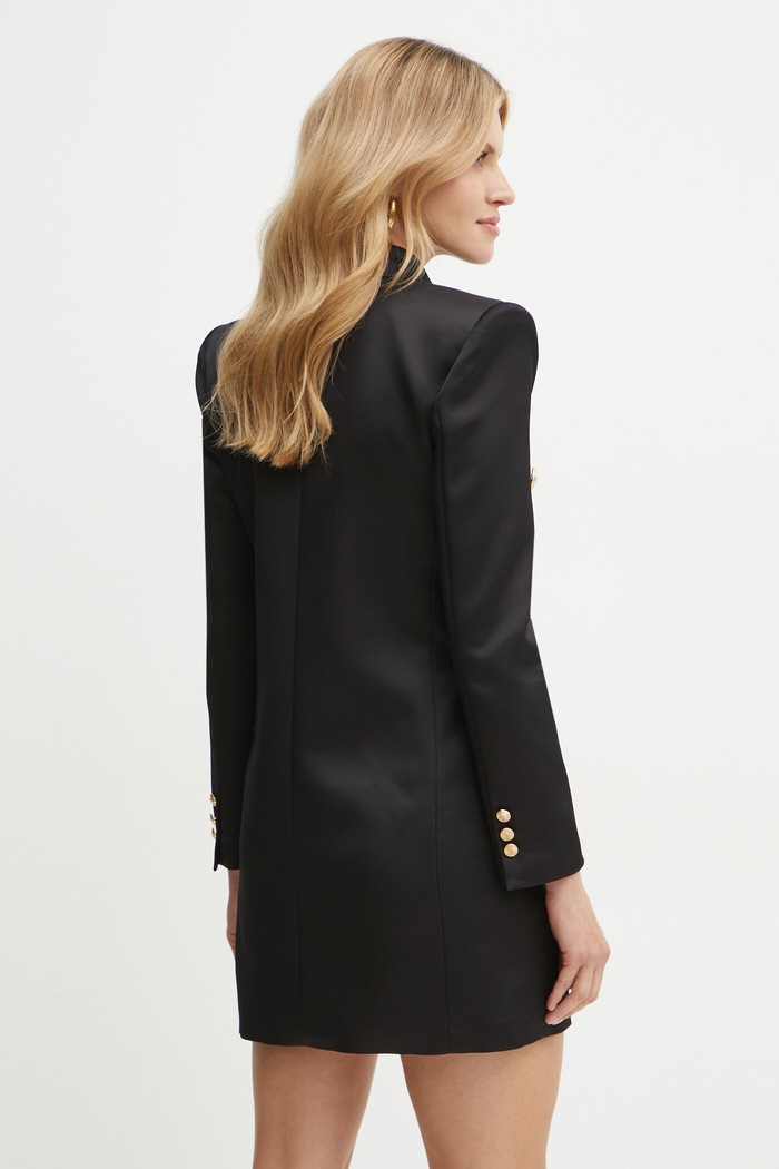 Ρούχα Μάλλινο φόρεμα Elisabetta Franchi AB73047E2 μαύρο