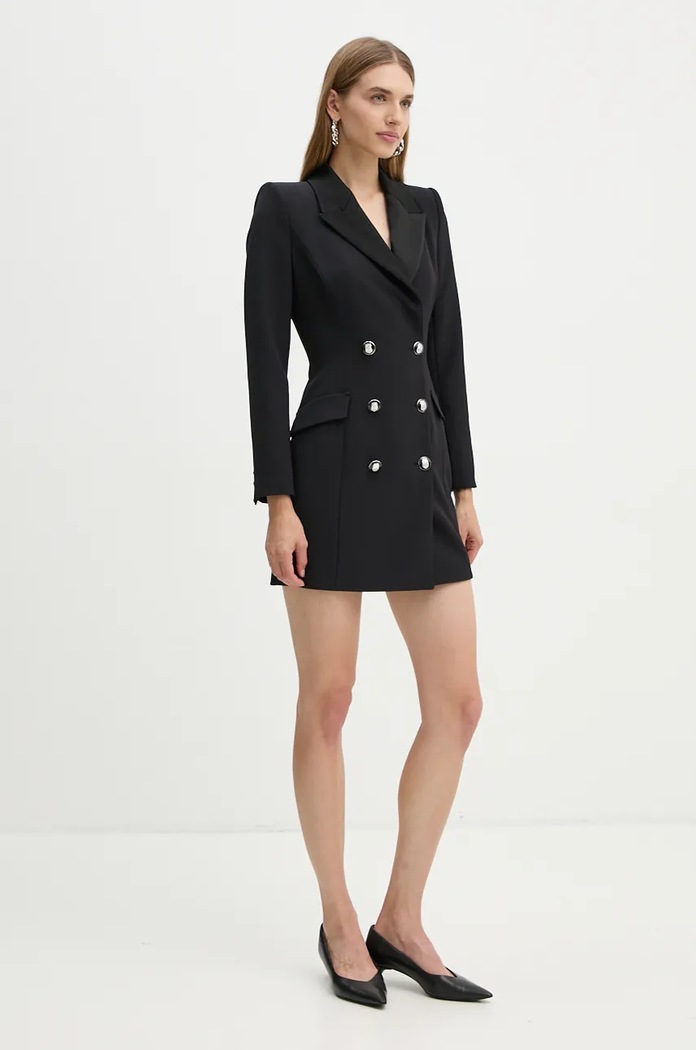 Elisabetta Franchi sukienka AB74147E2 czarny AW24