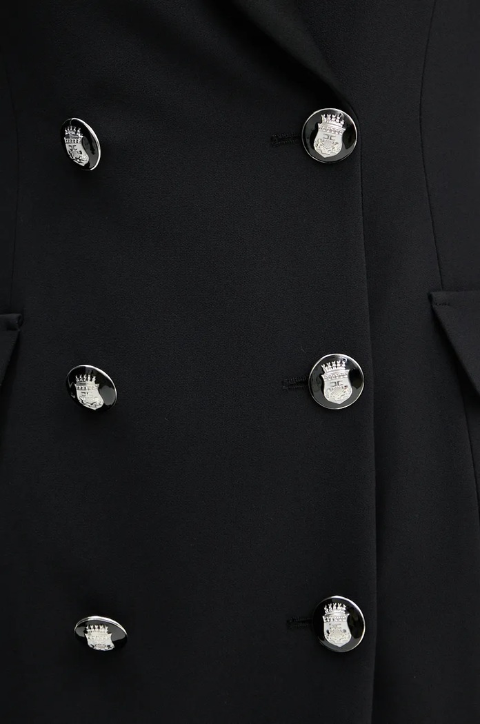 Elisabetta Franchi sukienka AB74147E2 czarny