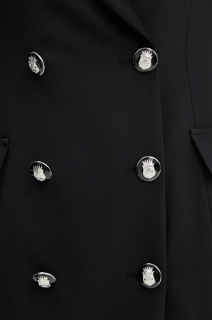 Elisabetta Franchi sukienka AB74147E2 czarny