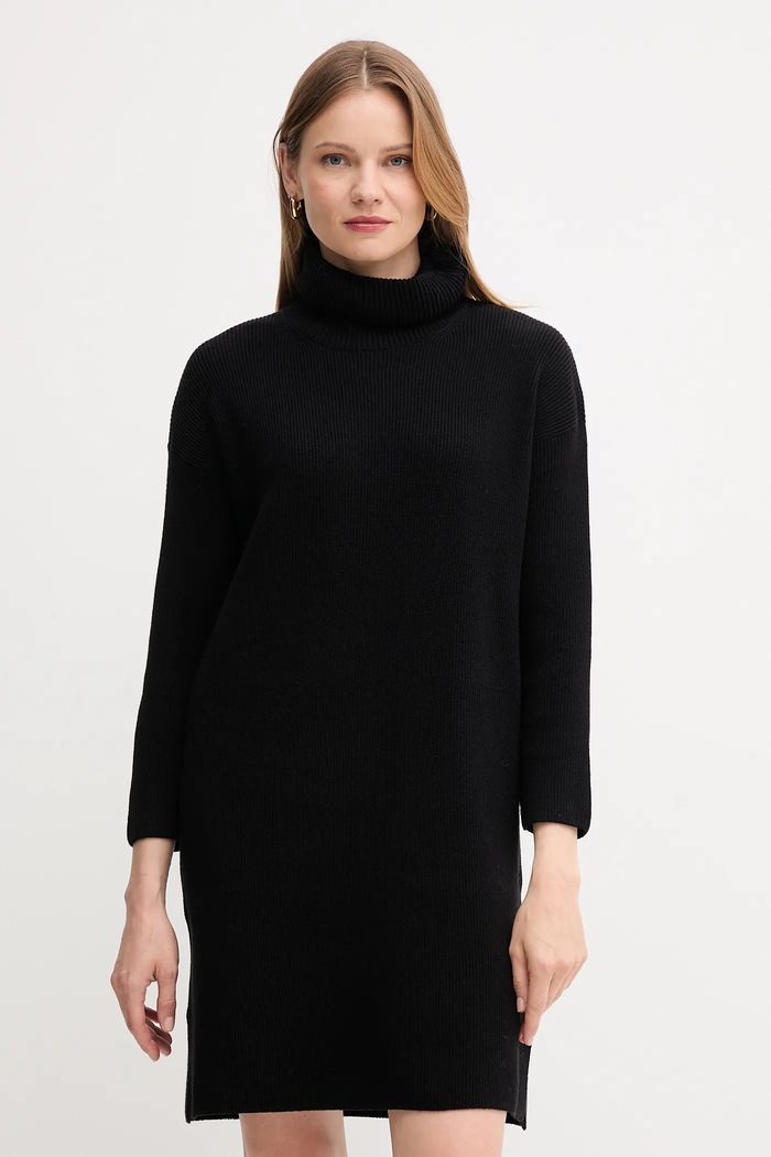 Barbour rochie mini negru LDR0559