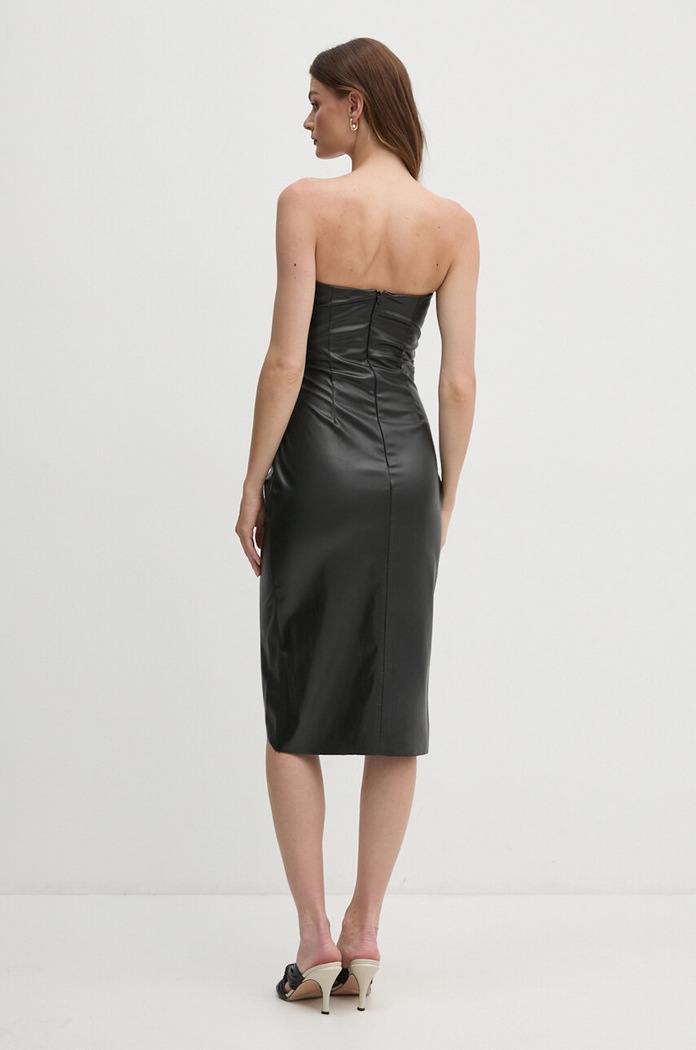 Šaty Sisley 45FSLV062 čierna AW24