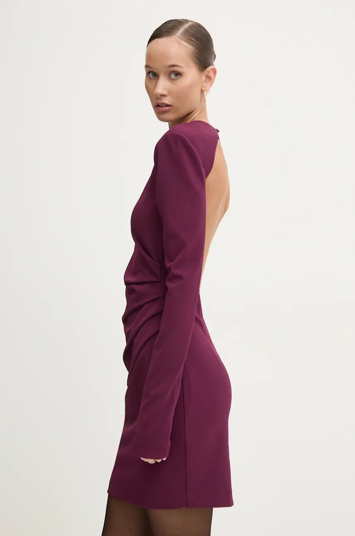 Aniye By Rochie burgundia 181426