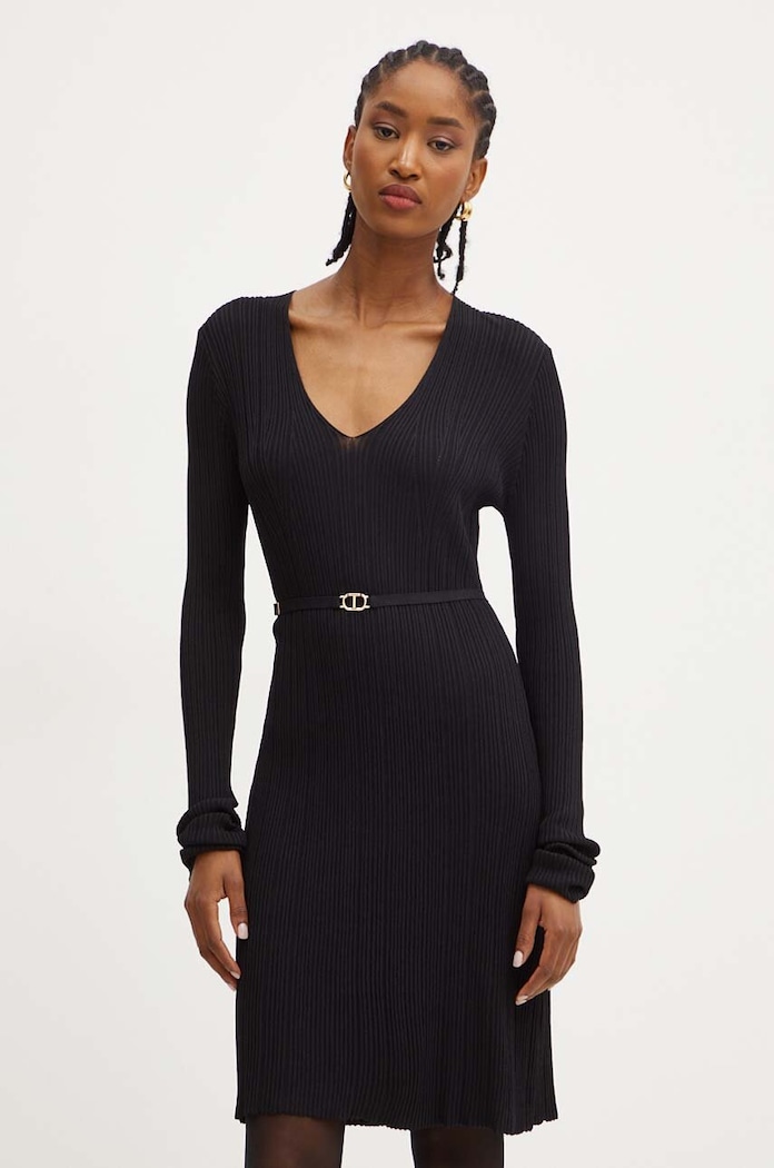 Šaty Twinset 242TP3041 černá AW24