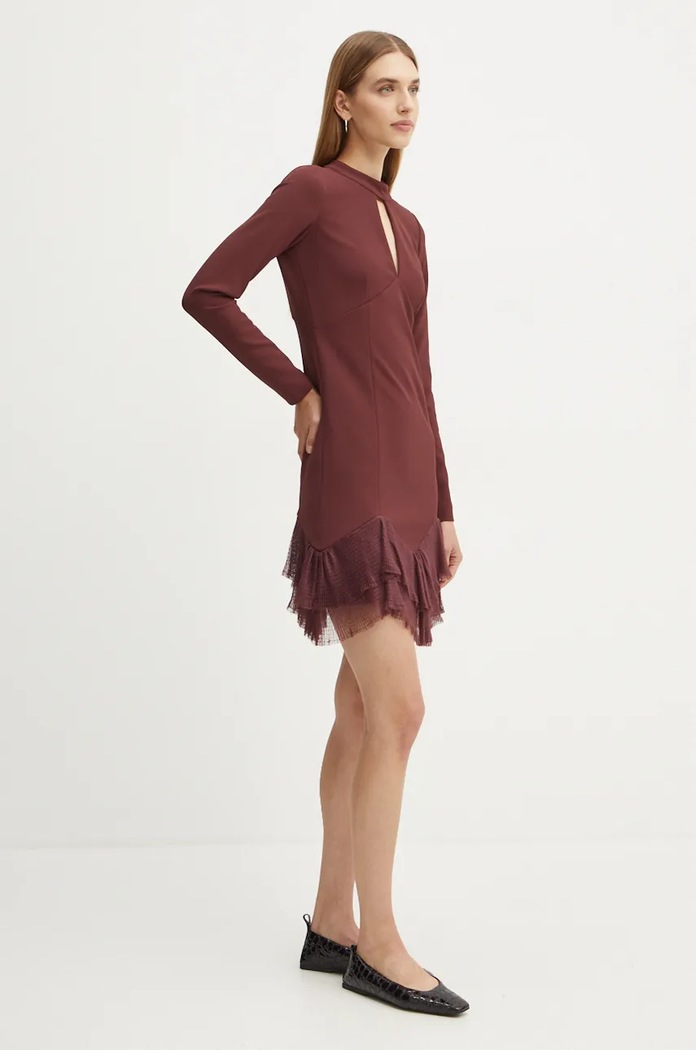 Oblečení Šaty Twinset 242TT2302 burgundské