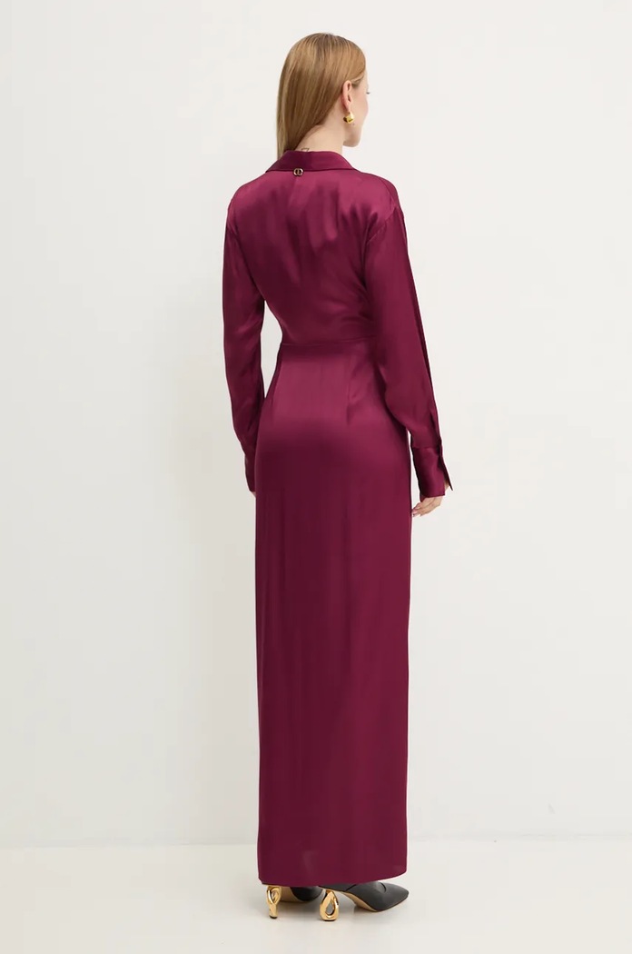Oblečení Šaty Twinset 242TF2121 burgundské
