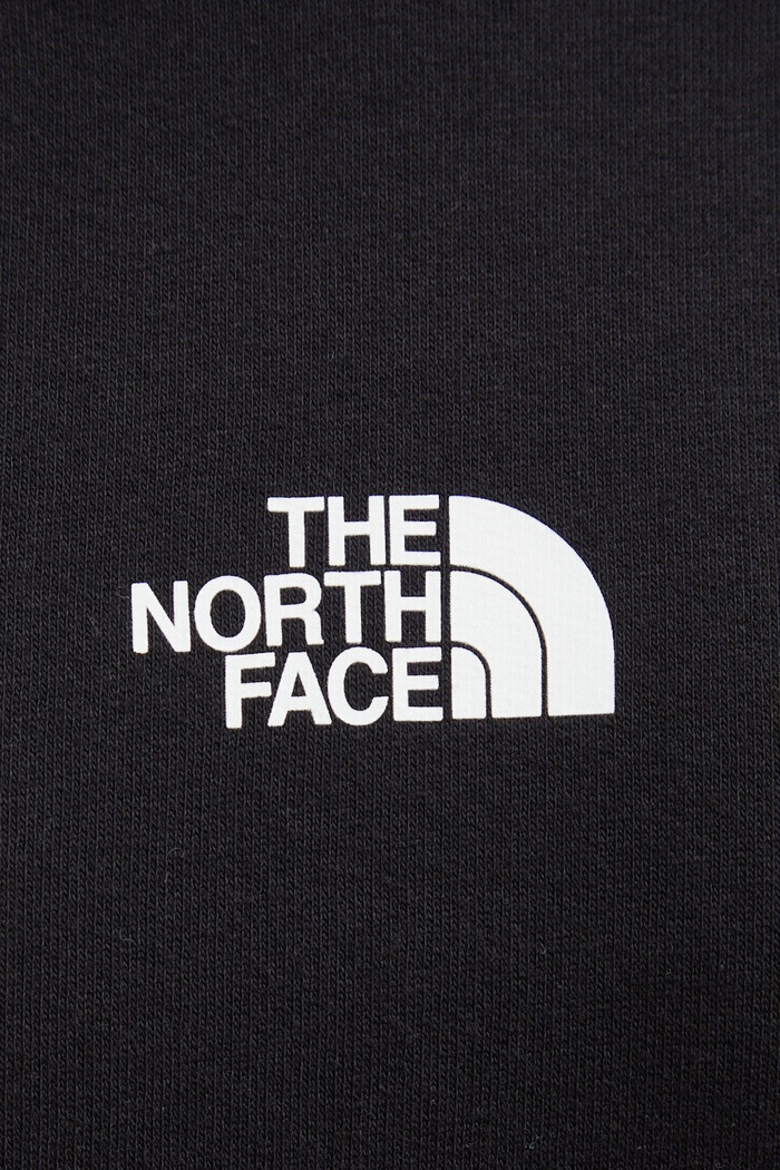 Sukienka bawełniana Zumu Hooded Dress The North Face czarny NF0A89F8JK31
