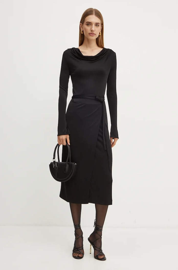BOSS rochie 50518786 negru AW24