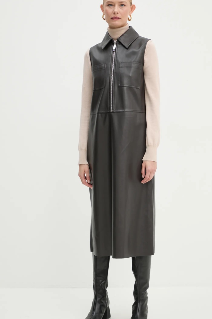 Šaty MAX&Co. 2426626034200 hnědá AW24