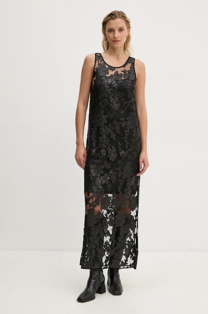 MUNTHE Rochie TRIZZY 243130824326 negru AW24