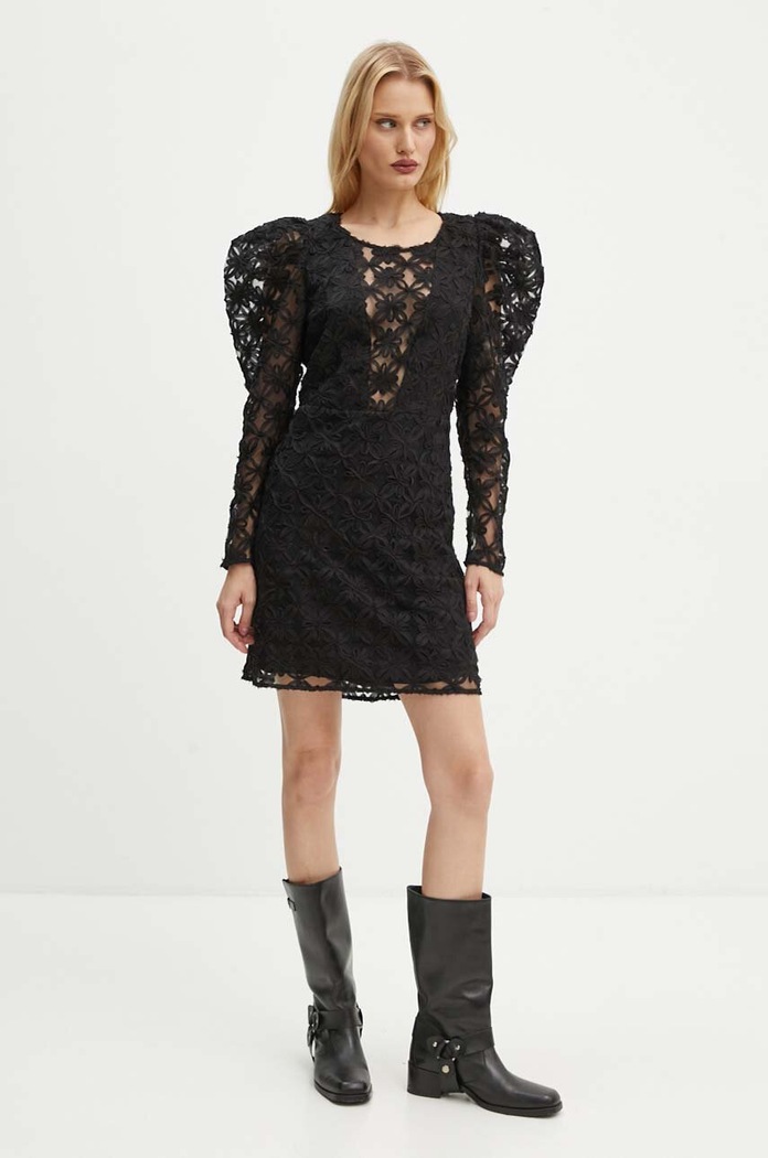 MUNTHE sukienka TENNY 243133924330 czarny AW24