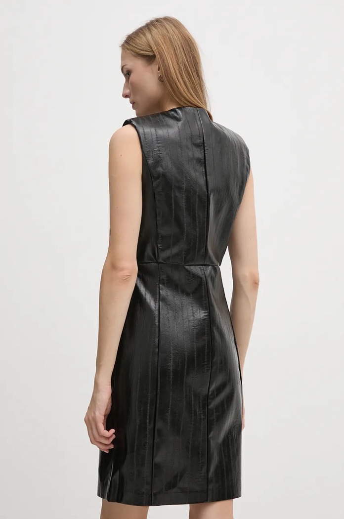 Ρούχα Φόρεμα Sisley 4S6DLV06O μαύρο