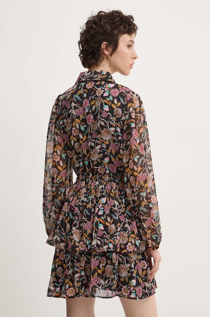 Odzież Desigual sukienka SANDALO 24WWVW68 czarny