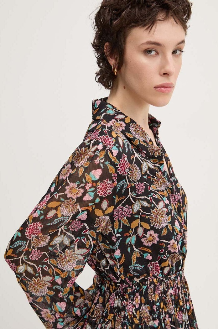 Desigual sukienka SANDALO czarny 24WWVW68