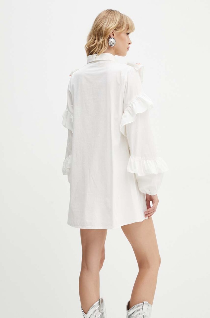 Îmbrăcăminte Never Fully Dressed rochie din bumbac Austin Mini NFDDR1436 alb