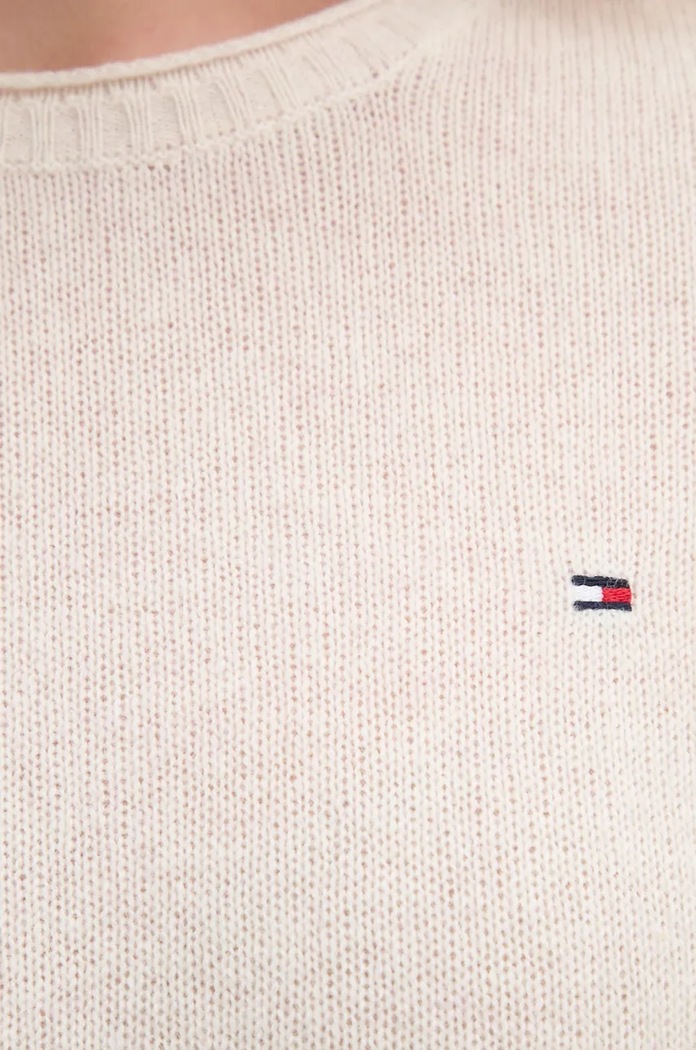 Šaty Tommy Hilfiger WW0WW44162 béžová