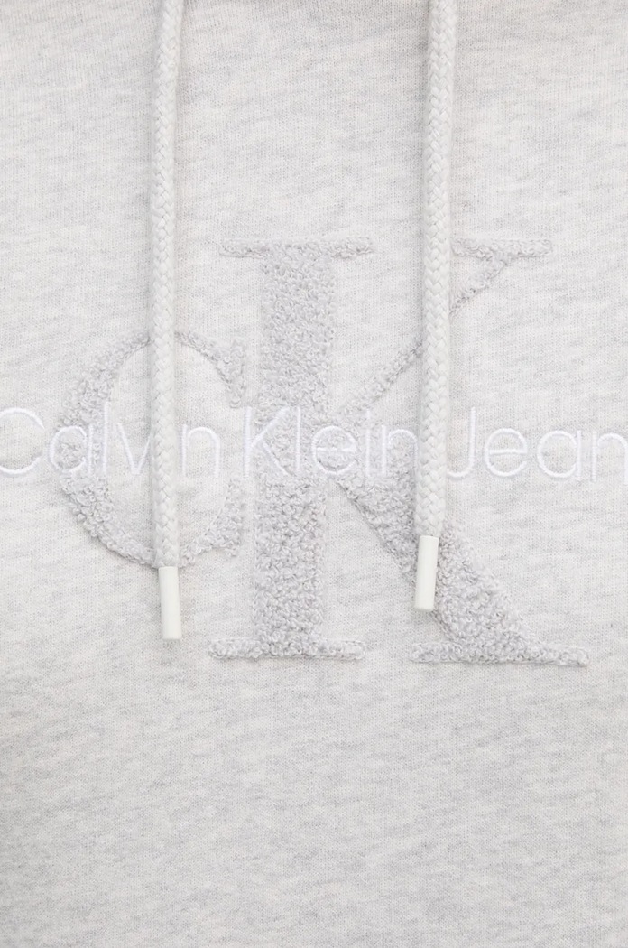 Calvin Klein Jeans sukienka bawełniana J20J224685 szary