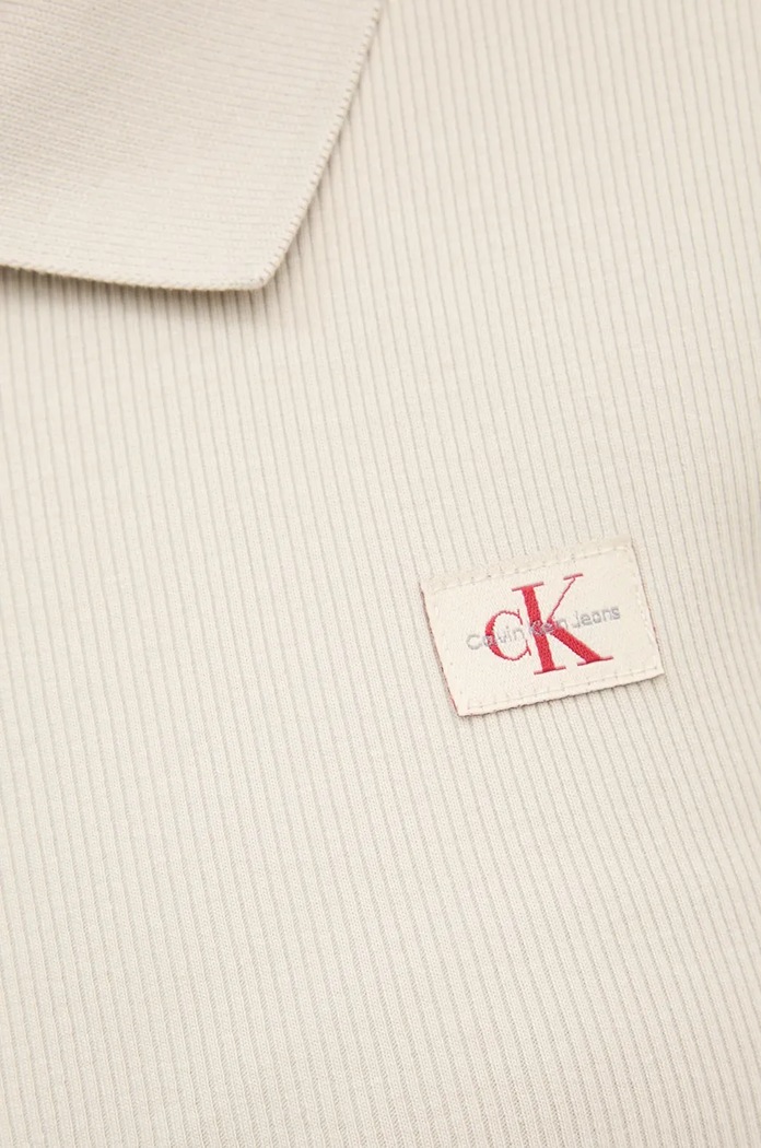 Рокля Calvin Klein Jeans J20J224456 бежов