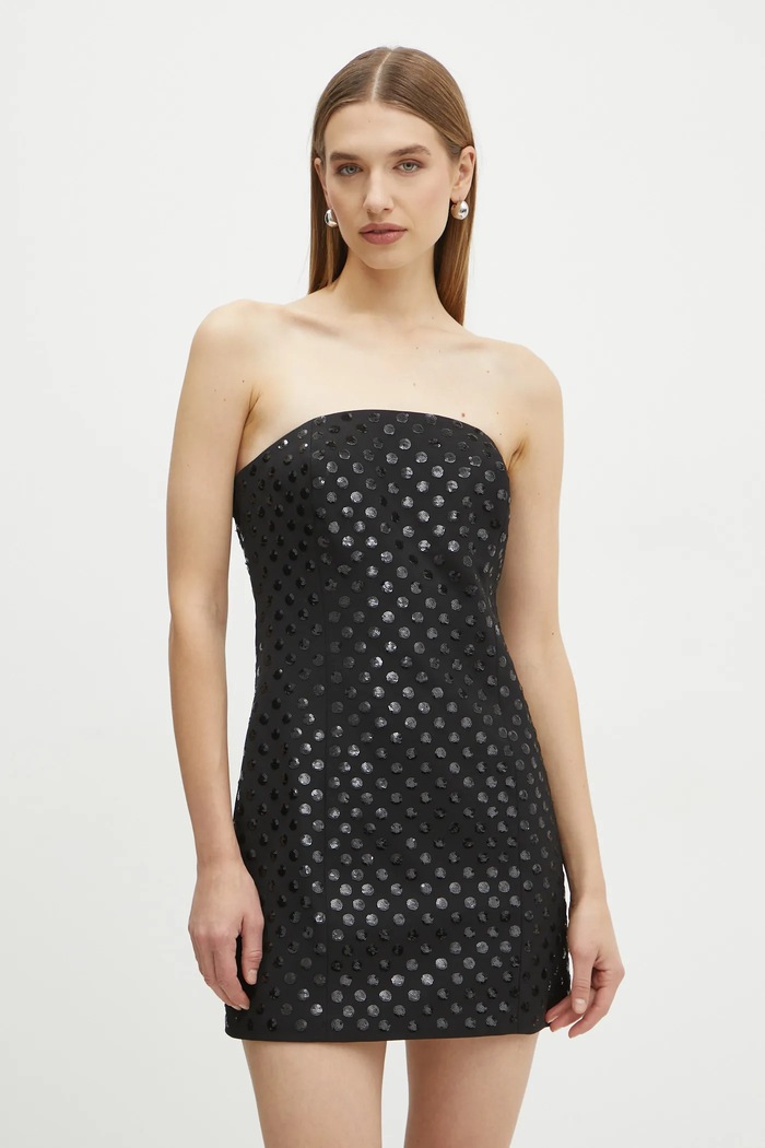 MICHAEL Michael Kors rochie mini negru MF482JY3GZ