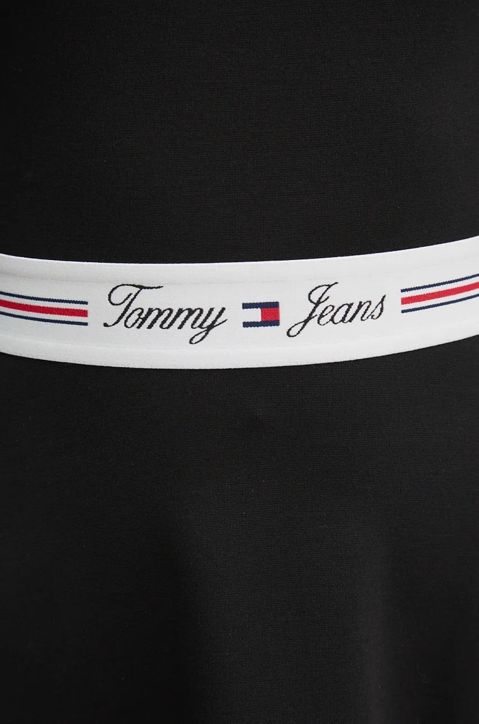 Tommy Jeans sukienka DW0DW18723 czarny