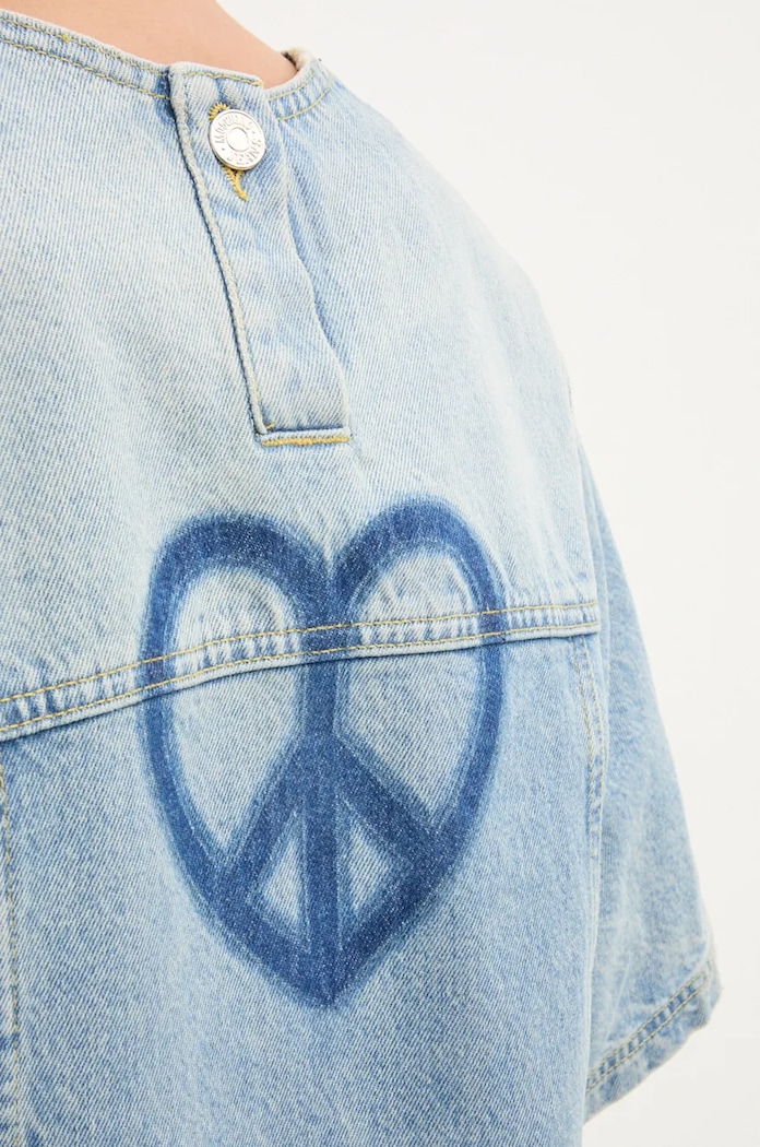 Moschino Jeans rochie din denim 0415.8720