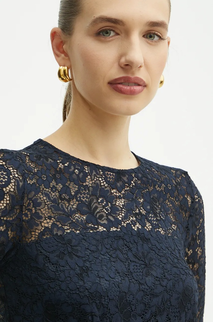 Îmbrăcăminte Morgan Rochie RAMPLE RAMPLE bleumarin