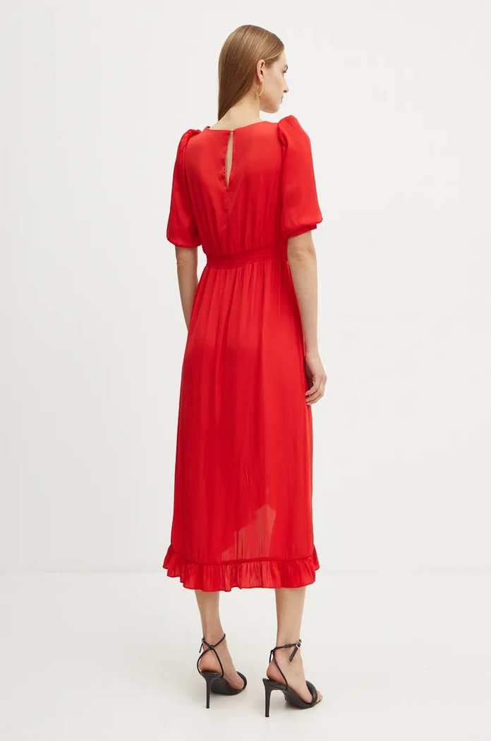 Morgan sukienka RIALY RIALY czerwony AW24
