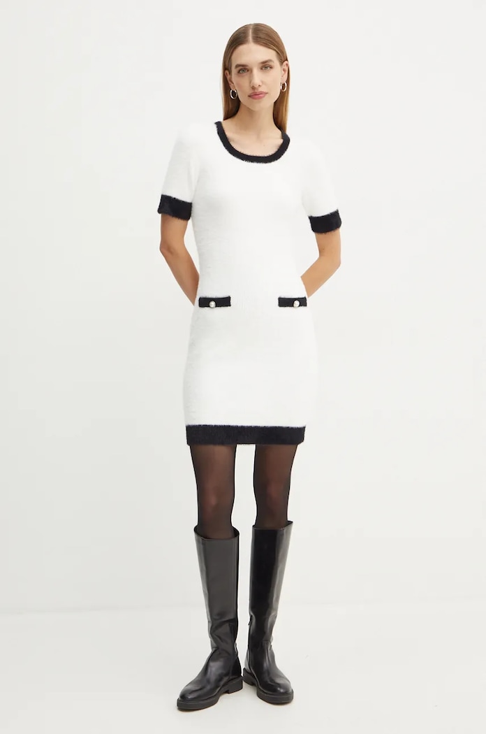 Morgan rochie RMACHA mini alb RMACHA