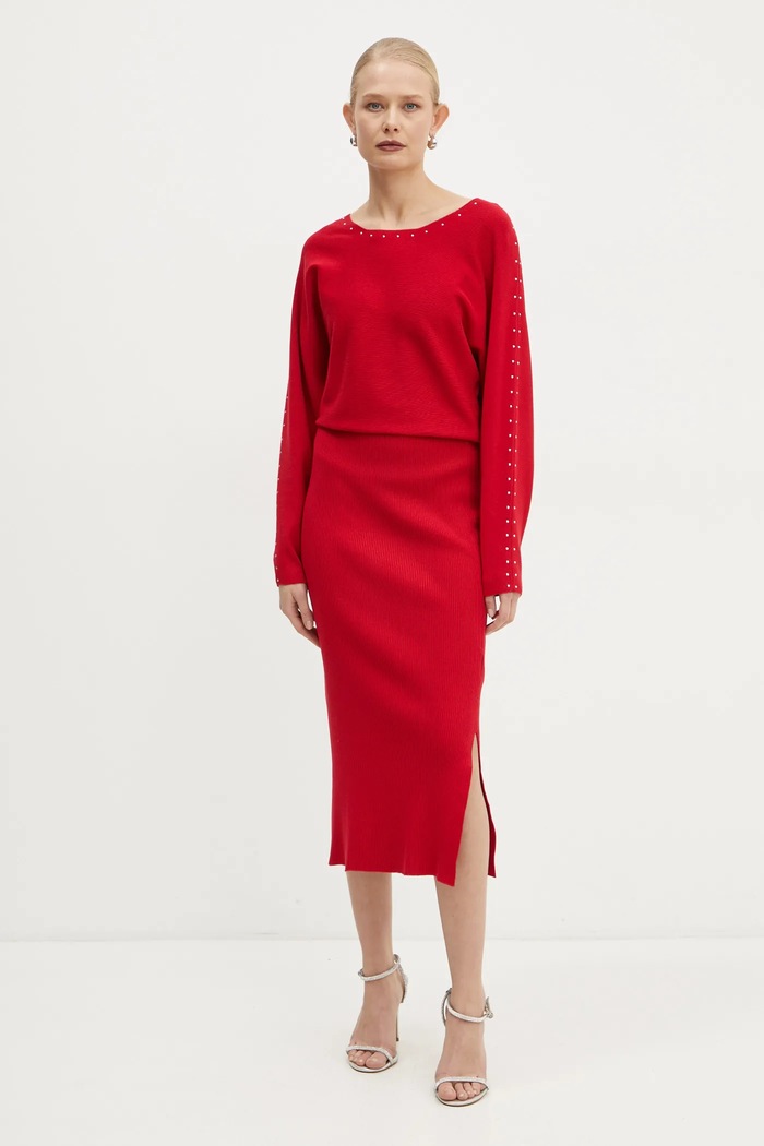 Φόρεμα Morgan RMLIDO RMLIDO κόκκινο AW24