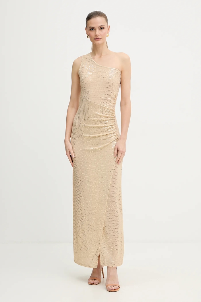 Рокля Morgan RSHOK RSHOK бежов AW25