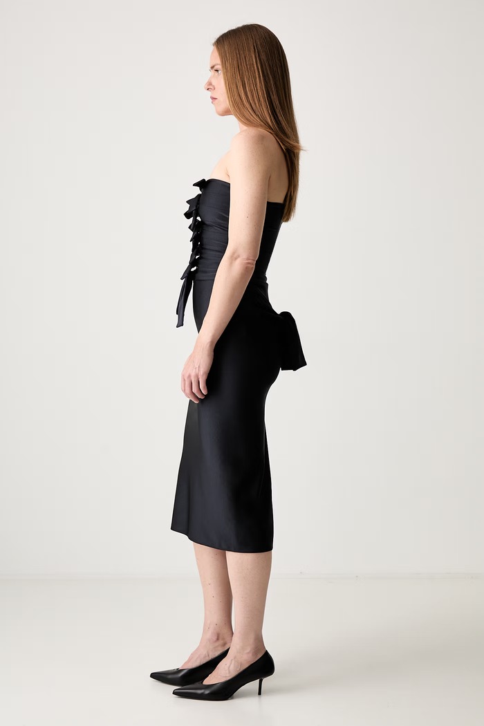 Coperni plain dress COPR110BIS545 black AW24