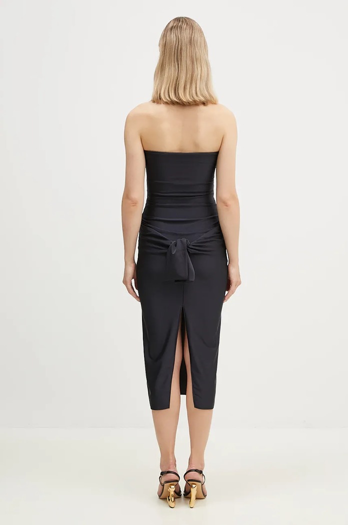Oblečení Šaty Coperni Jersey Knot Gala COPR110BIS545 černá