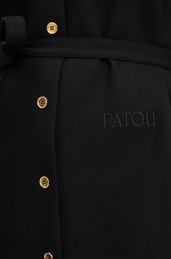 Vlnené šaty Patou DR1530189 čierna