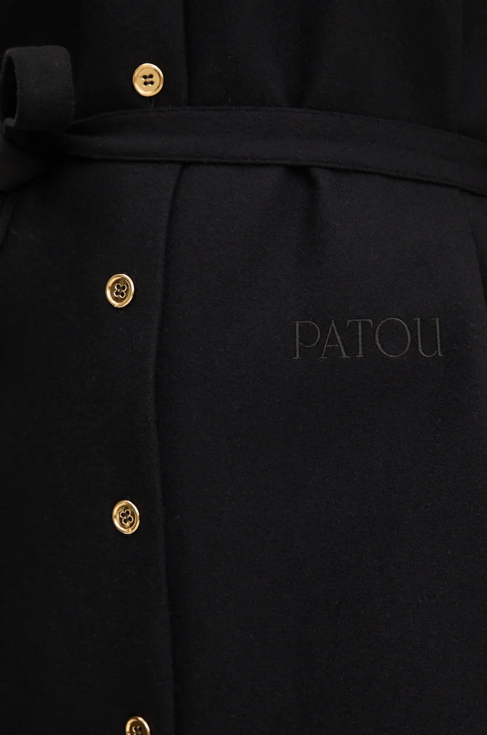 Vlnené šaty Patou DR1530189 čierna