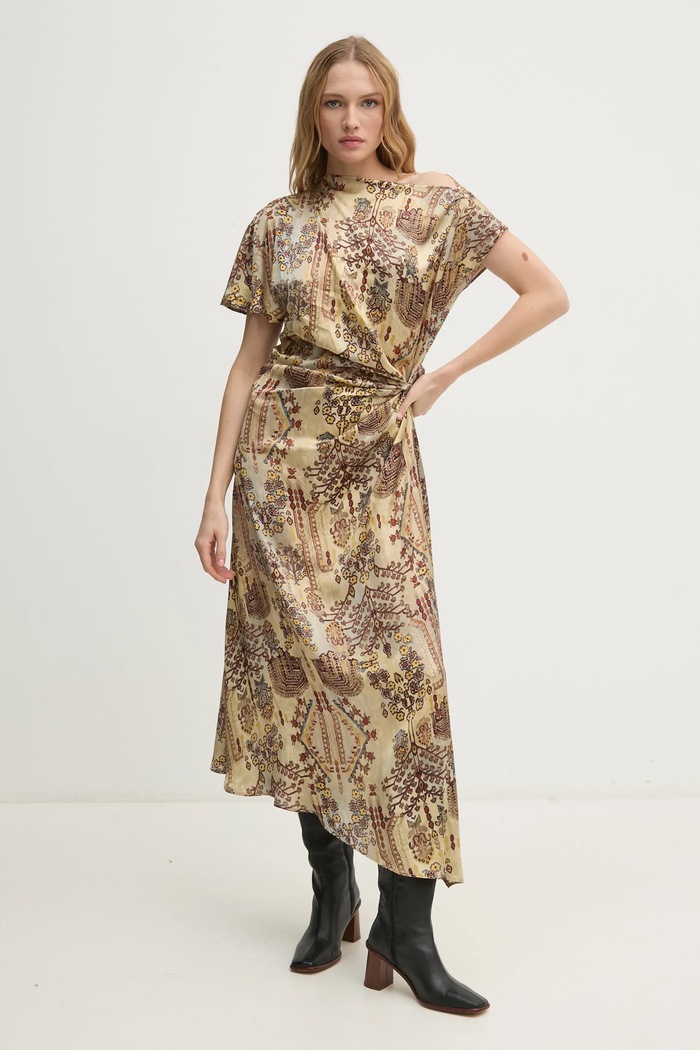 Îmbrăcăminte Hoss Intropia rochie 8228033 bej