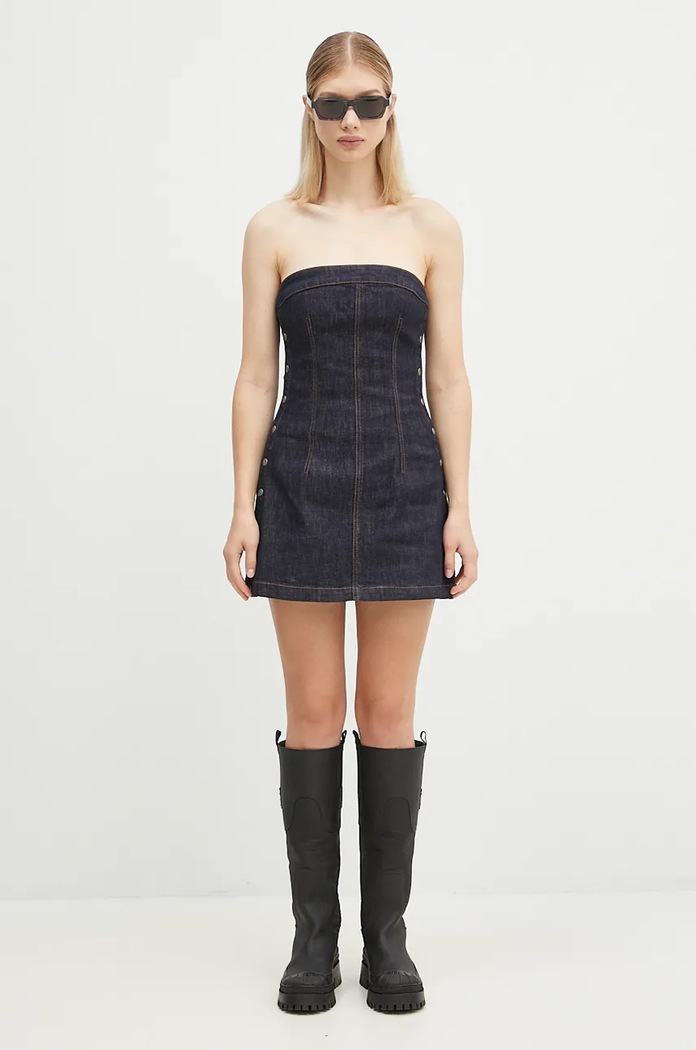 KSUBI vestito di jeans Hotline tessuto blu navy WFA24DR002