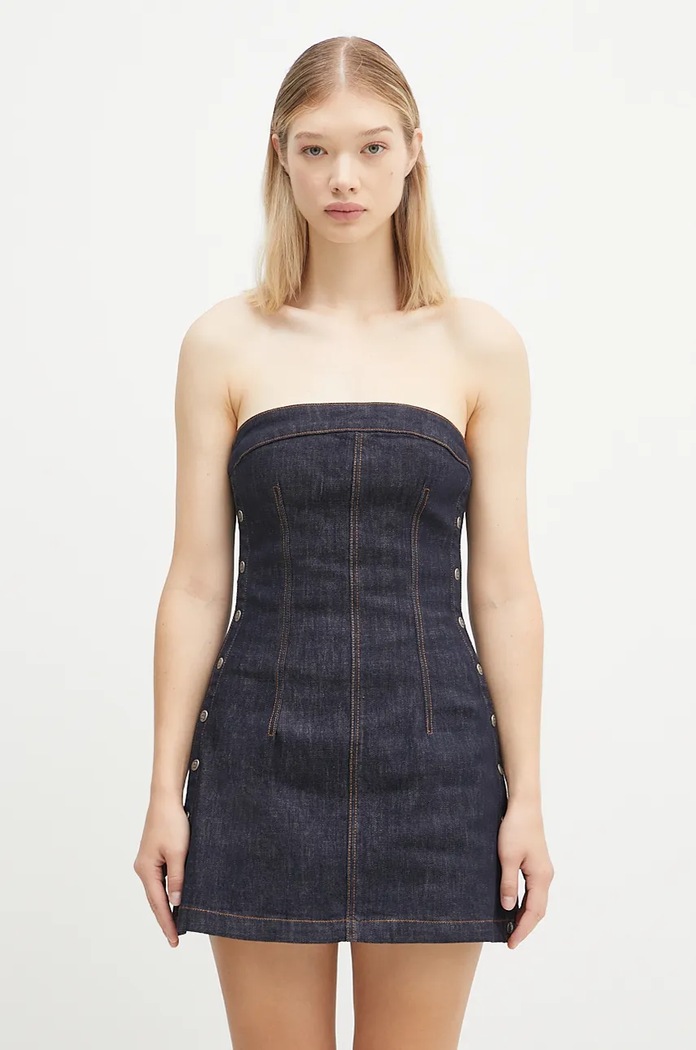 KSUBI vestito di jeans Hotline blu navy WFA24DR002