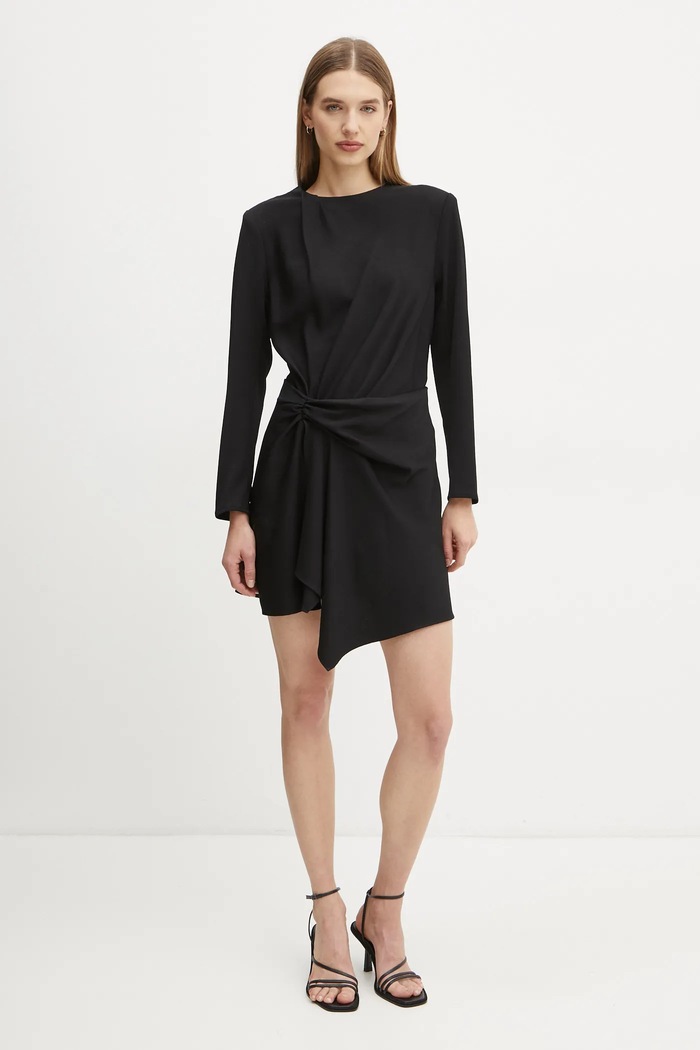 Φόρεμα A.L.C. Kay 6DRES02456 μαύρο AW24