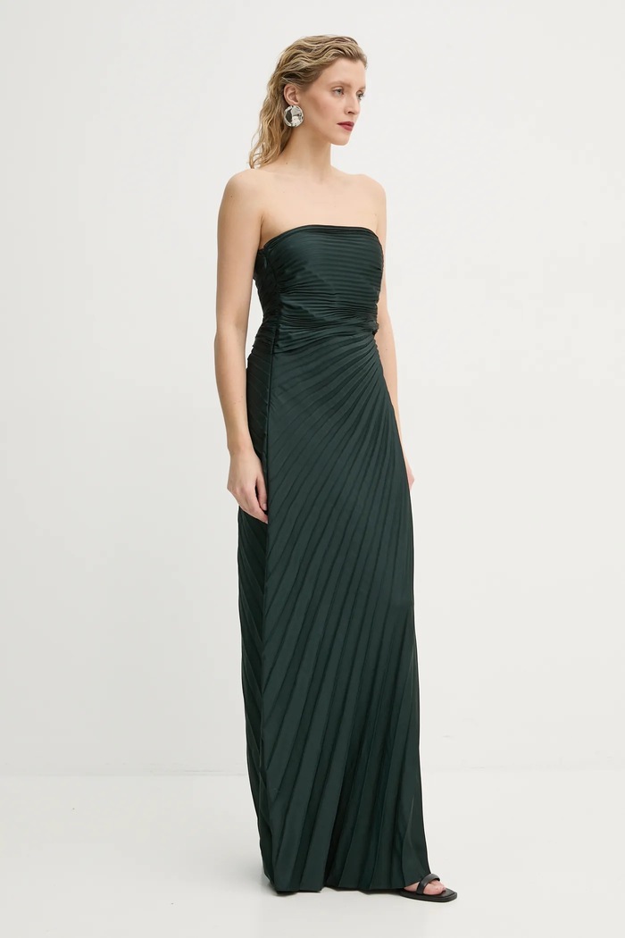 Haljina A.L.C. Bianca 6DRES02461 zelena AW24
