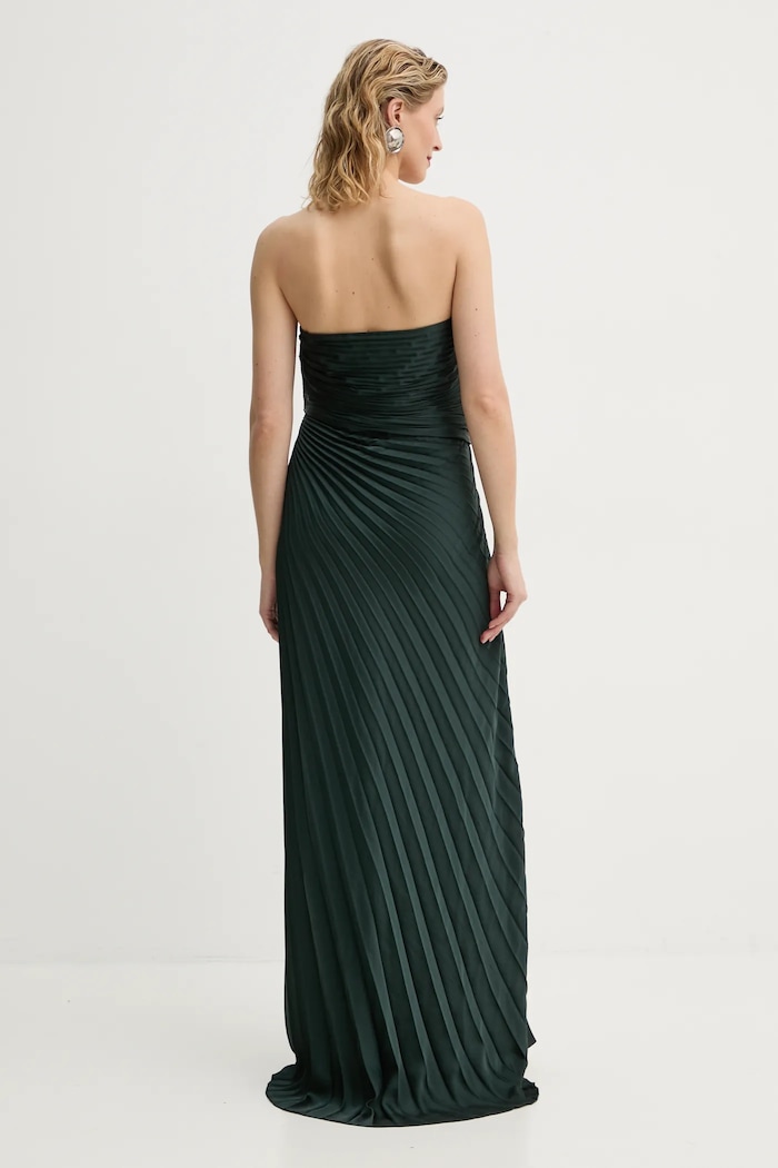 Odjeća Haljina A.L.C. Bianca 6DRES02461 zelena