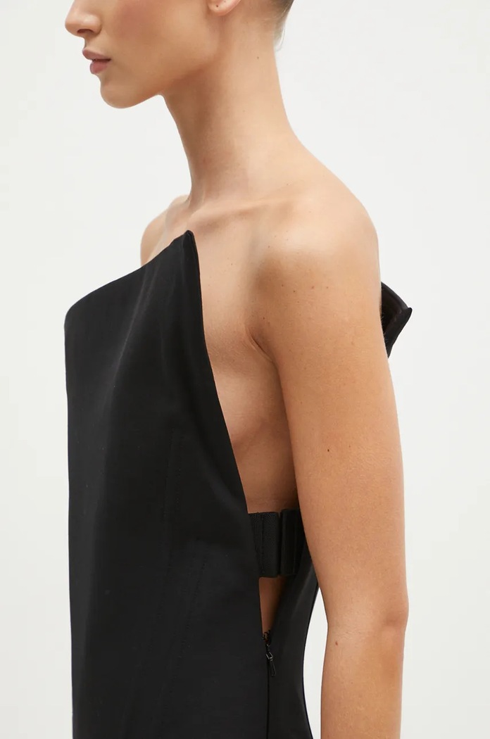Sportmax wool blend dress Angolo1234 2422226123600 black