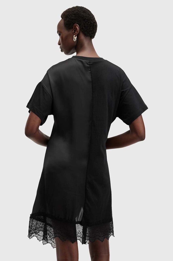 Рокля AllSaints LANA LACE DRESS W115DB черен