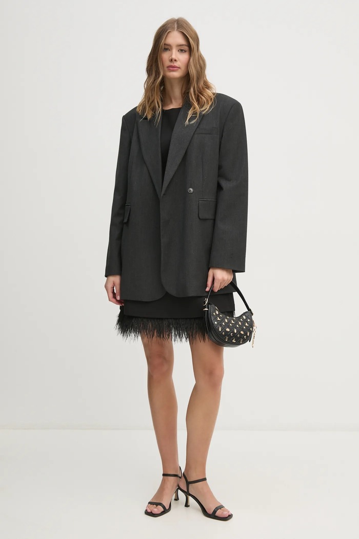 Рокля OUI 89822 черен AW24